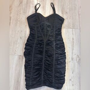 Vintage Bebe size medium sexy black dress